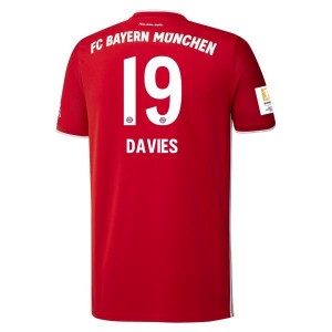 Alphonso Davies Bayern Munich 2020/21 Home Jersey by adidas