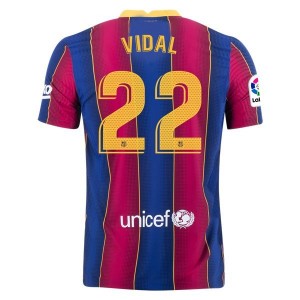 Arturo Vidal Barcelona 20/21 Authentic Home Jersey by Nike