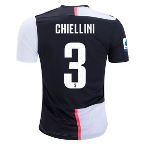 Giorgio Chiellini Juventus 19/20 Authentic Home Jersey by adidas
