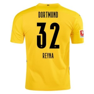 Giovanni Reyna Borussia Dortmund 2020/21 Home Jersey by PUMA
