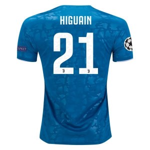 Gonzalo Higuain Juventus 19/20 UCL Third Jersey by adidas