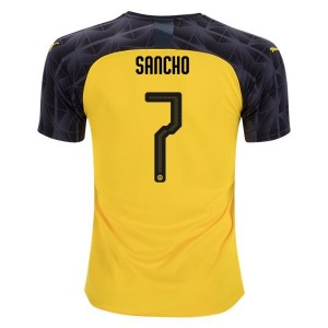 Jadon Sancho Borussia Dortmund 19/20 Cup/Third Jersey by PUMA