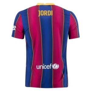 Jordi Alba Barcelona 20/21 Authentic Home Jersey by Nike