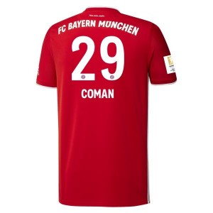 Kingsly Coman Bayern Munich 2020/21 Home Jersey by adidas