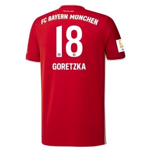Leon Goretzka Bayern Munich 2020/21 Home Jersey by adidas