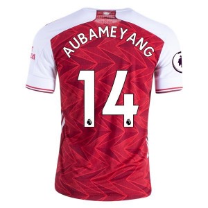 Pierre-Emerick Aubameyang Arsenal 20/21 Authentic Home Jersey by adidas