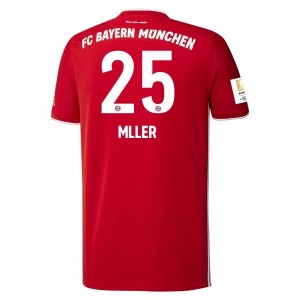 Thomas Müller Bayern Munich 2020/21 Home Jersey by adidas