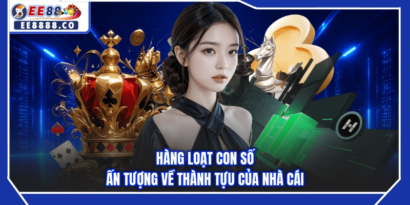 Hàng loạt con số ấn tượng về thành tựu của nhà cái