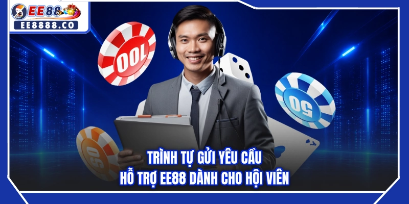 Trình tự gửi yêu cầu hỗ trợ EE88 dành cho hội viên