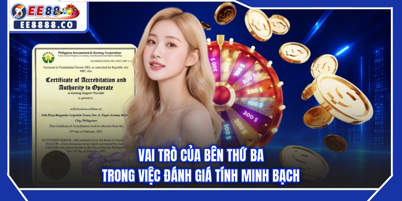 Vai trò của bên thứ ba trong việc đánh giá tính minh bạch